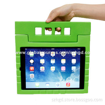 Case for new iPad 5, OEM and ODM manufacturer, durable and safe EVA material
